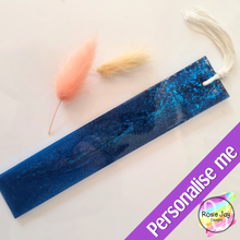 Load image into Gallery viewer, Deep Blue Bookmark