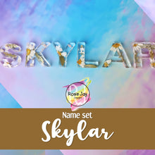 Load image into Gallery viewer, Skylar Name Set
