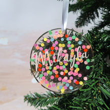 Load image into Gallery viewer, Rainbow Confetti Ornament
