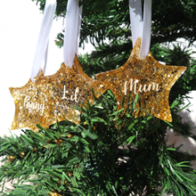 Load image into Gallery viewer, Luxe Gold Star Ornament