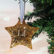Load image into Gallery viewer, Luxe Gold Star Ornament