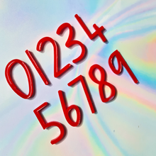 Load image into Gallery viewer, NSW Foundation Font Numbers Set