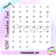 Load image into Gallery viewer, NSW Foundation Consonants Digraph Set + FREE GIFT