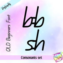 Load image into Gallery viewer, QLD Beginners Consonants Digraph Set + FREE GIFT