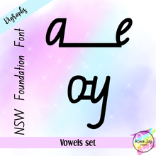 Load image into Gallery viewer, NSW Foundation Vowel Digraph Set + FREE GIFT