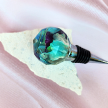 Load image into Gallery viewer, Blue Orchid Wine Stopper
