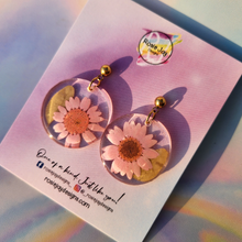 Load image into Gallery viewer, Floral Dangles
