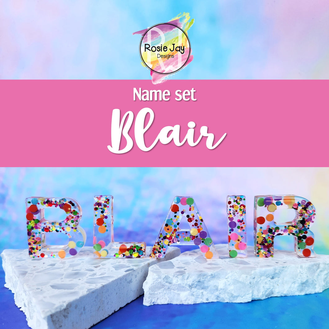 Blair Name Set