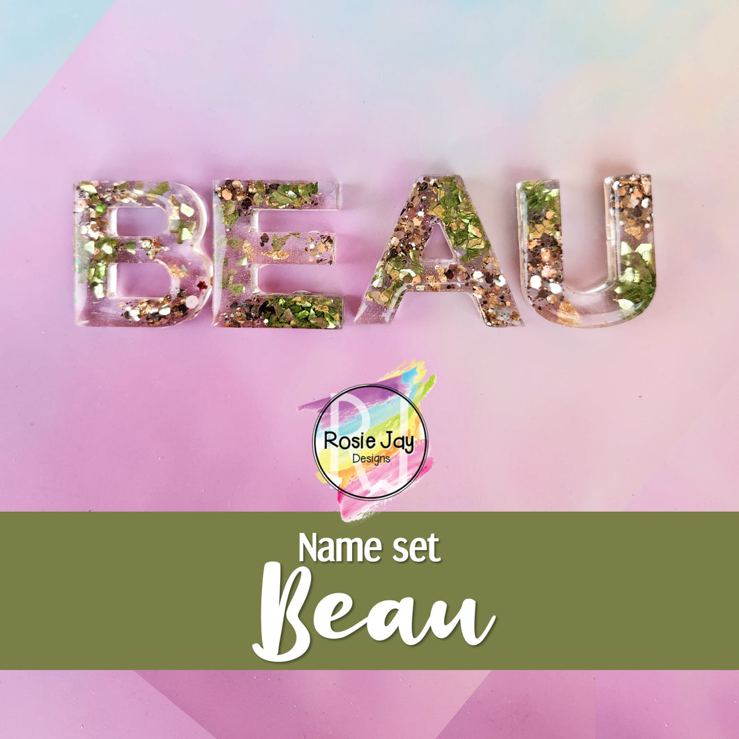 Beau Name Set