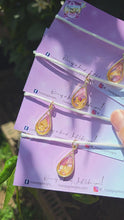 Load and play video in Gallery viewer, Tear-drop pendant
