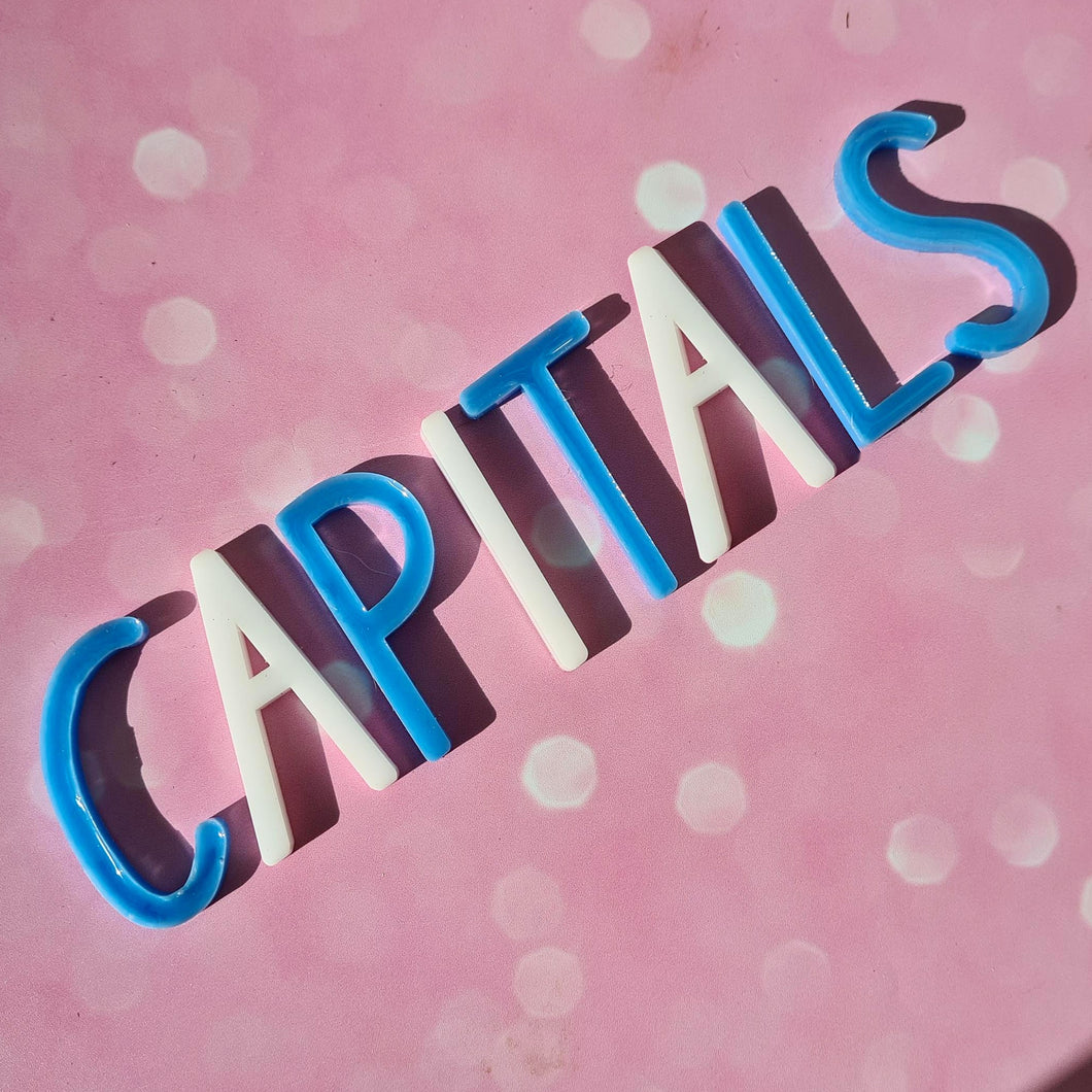 NSW Foundation Font Capitals Set