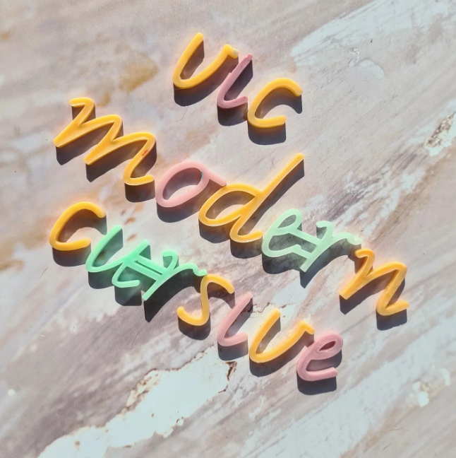 VIC Modern Cursive Vowel Digraph Set + FREE GIFT