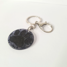 Load image into Gallery viewer, Customisable Pawprint Mini Keychain
