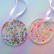 Load image into Gallery viewer, Rainbow Confetti Ornament
