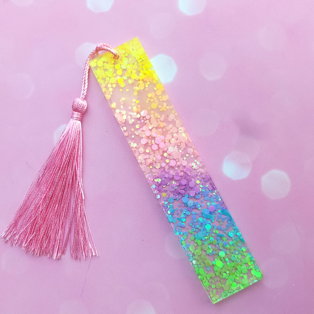 Rainbow Pastel Bookmark