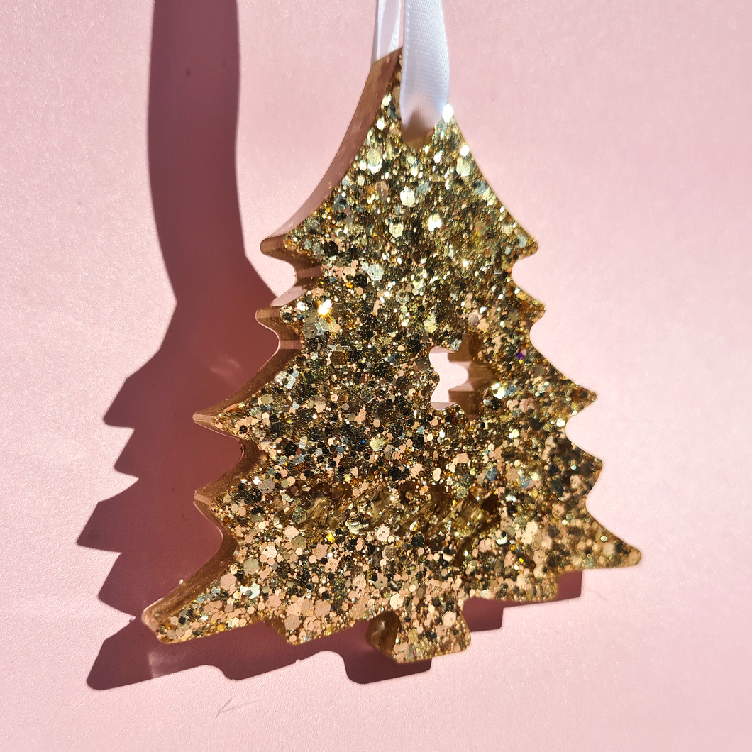 Luxe Gold Tree Ornament