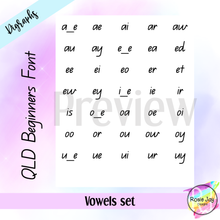 Load image into Gallery viewer, QLD Beginners Digraph Full Set + FREE GIFT
