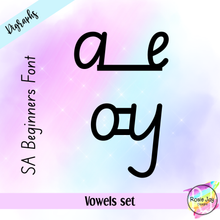 Load image into Gallery viewer, SA Beginners Vowel Digraph Set + FREE GIFT
